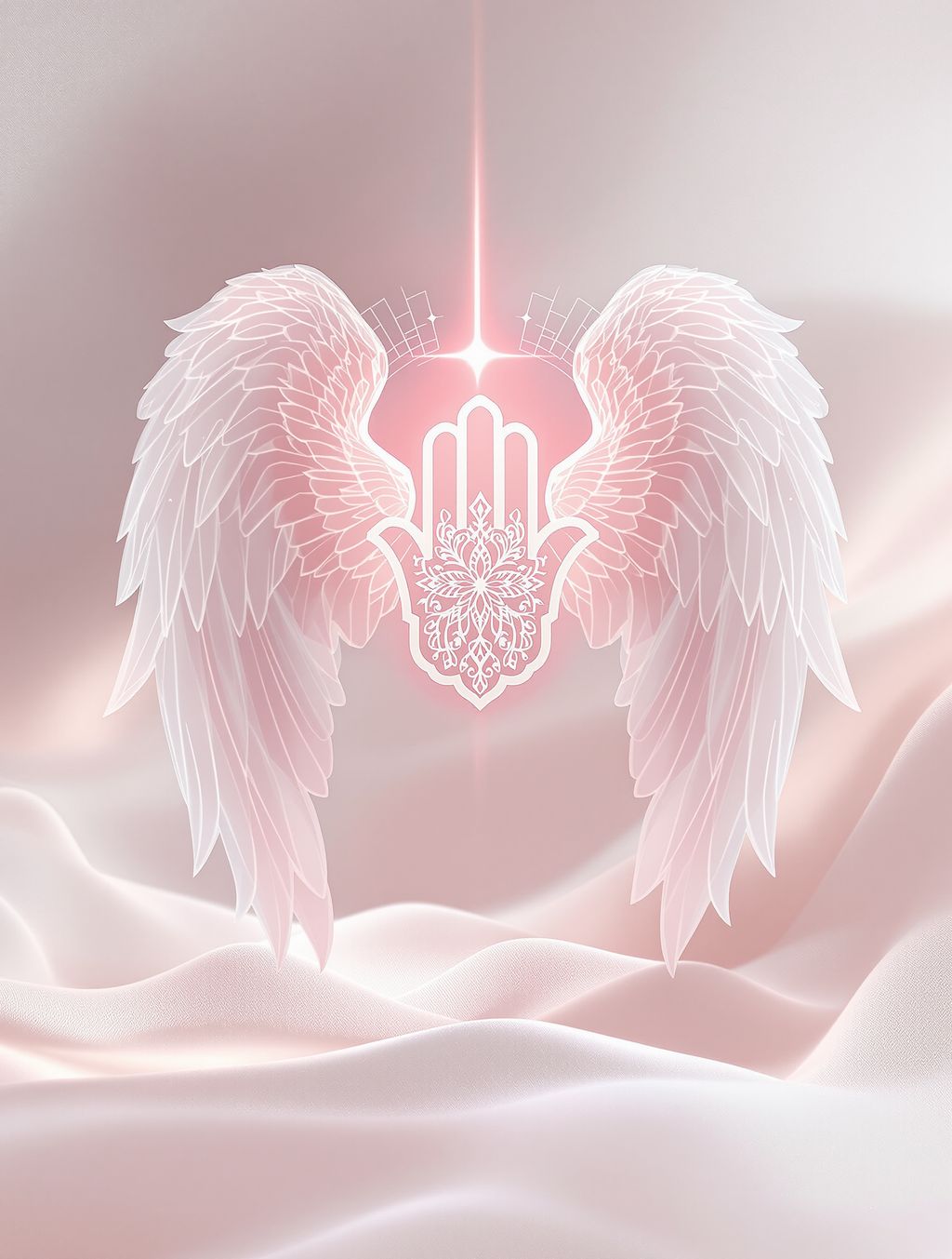 Angel Eyes Hamsa Wings